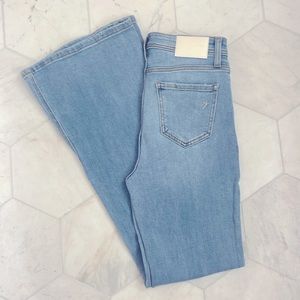 Carly Jean Los Angeles Austin Flare Jeans in Medium Wash